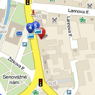 mapa kudy k nám